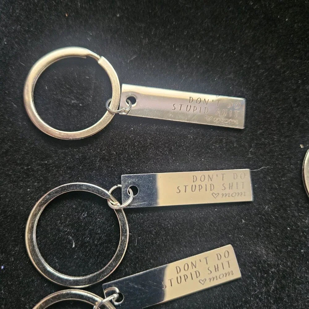 Funny & Inspirational Keychain Lot Dragonfly Mom Humor Novelty Key Rings Gift